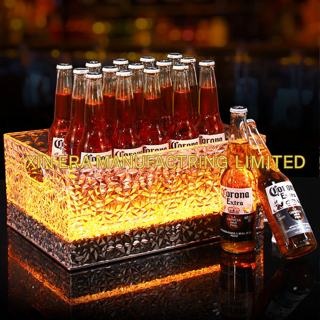 Xinera-Acrylic-Luminous-Ice-Bucket-Custom-Logo-LED-Champagne-Chiller-Factory-Real-Shot