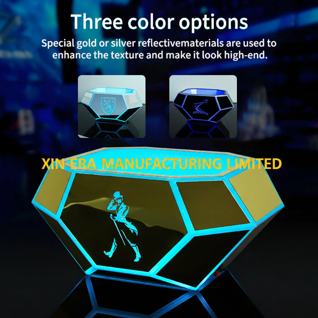 Xinera-Diamond-Cut-LED-Ice-Bucket-Custom-Lion-Logo-Luminous-Champagne-Wine-Cooler-Nightclub-VIP-Service-Factory-Real-Shot