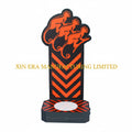 Xinera-LED-Monkey-Shoulder-Shot-Glass-Holder-Nightclub-VIP-Whisky-Fruit-Platter-Three-Monkeys-Logo-Zebra-Stripes-Stepped-Cup-Rack-Lower-Fruit-Tray-Factory-Real-Shot