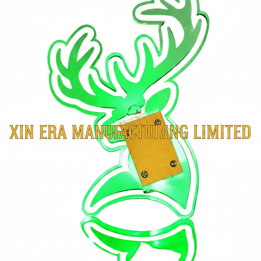 Xinera-LED-Neon-Stag-Bottle-Glow-Decor-Green-Nightclub-Atmosphere-Factory-Real-Shot