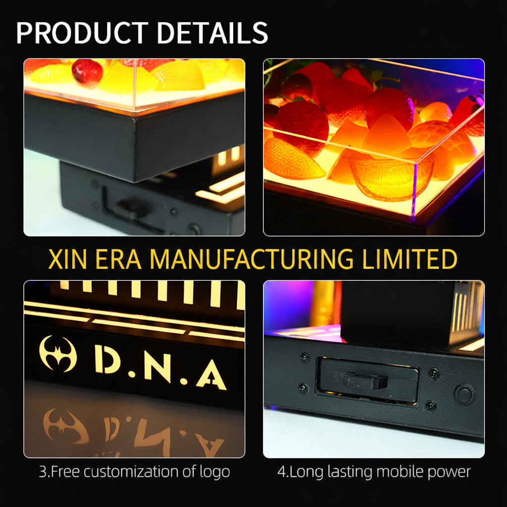 Xinera-XE-FT-033TR-Luxury-LED-Fruit-Tree-Stand-Multi-Tier-Luminous-Dessert-Display-Alternative-Cake-Stand-Nightclub-VIP-Table-Service-Factory-Real-Shot