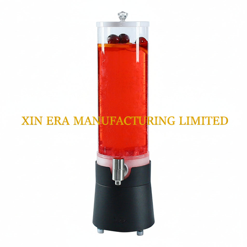 Xinera-XE-BT-032V3L-Luxury-3L-LED-Beer-Tower-Dynamic-V-Arrow-Base-Luminous-Juice-Cocktail-Dispenser-With-Tap-Nightclub-VIP-Table-Service-Factory-Real-Shot