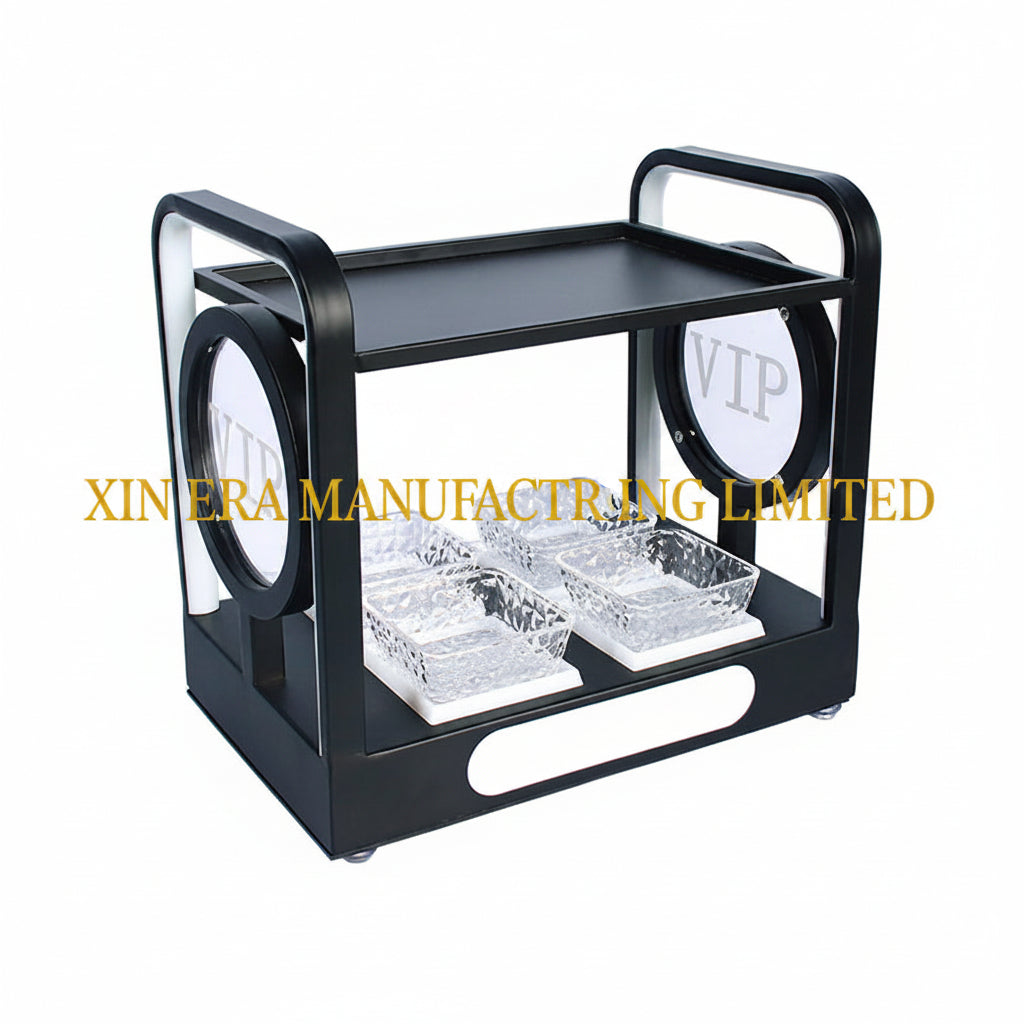 Xinera-2-Tier-LED-Fruit-Platter-Nightclub-VIP-Lounge-Serving-Stand-Balexab-Two-Levels-Luminous-Dessert-Tray-Alternative-Cake-Stand-Factory-Real-Shot