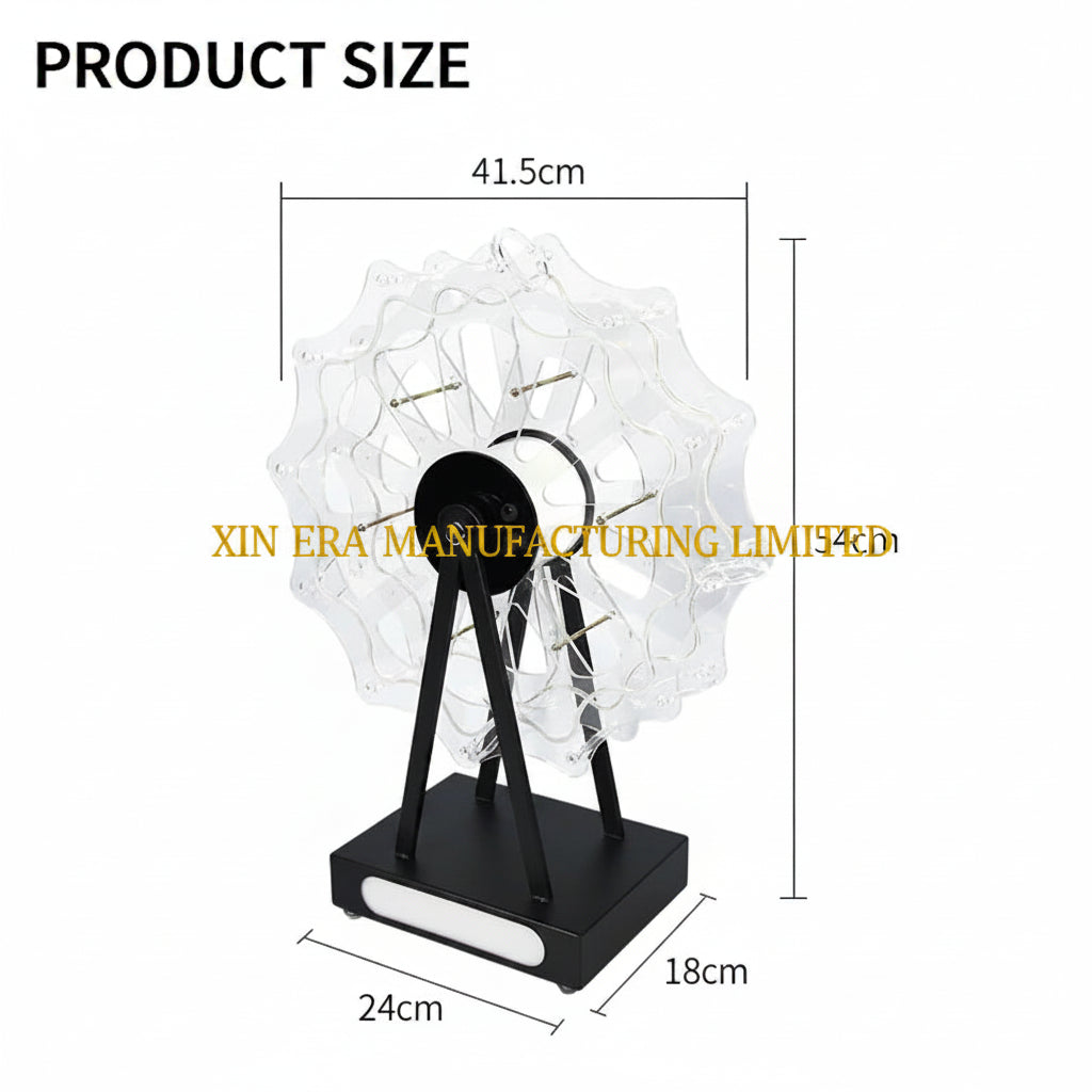 Mini LED Bottle Glow and Glorifier Display Dimensions for Ferris Wheel Shot Glass Holder