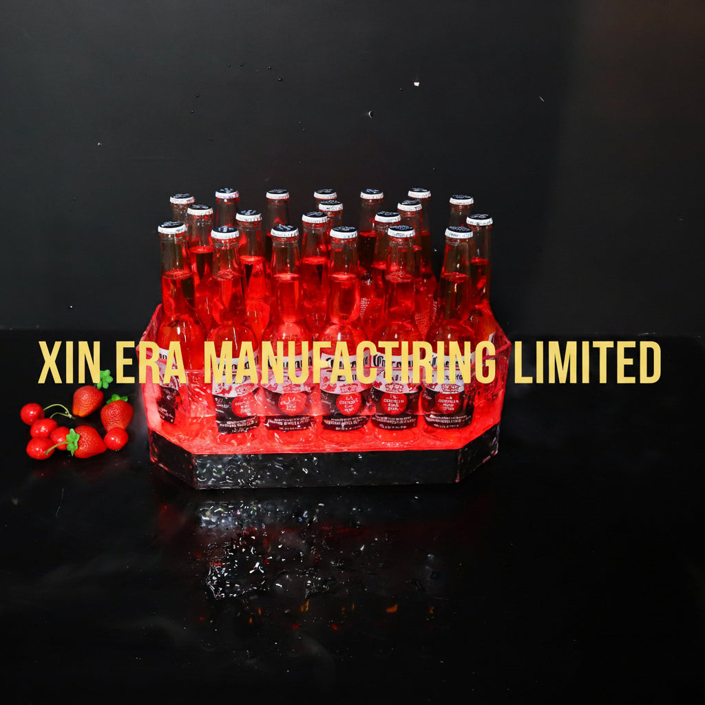 Xinera-Custom-Branded-LED-Ice-Bucket-Luminous-Acrylic-Beer-Cooler-Wholesale-Factory-Direct