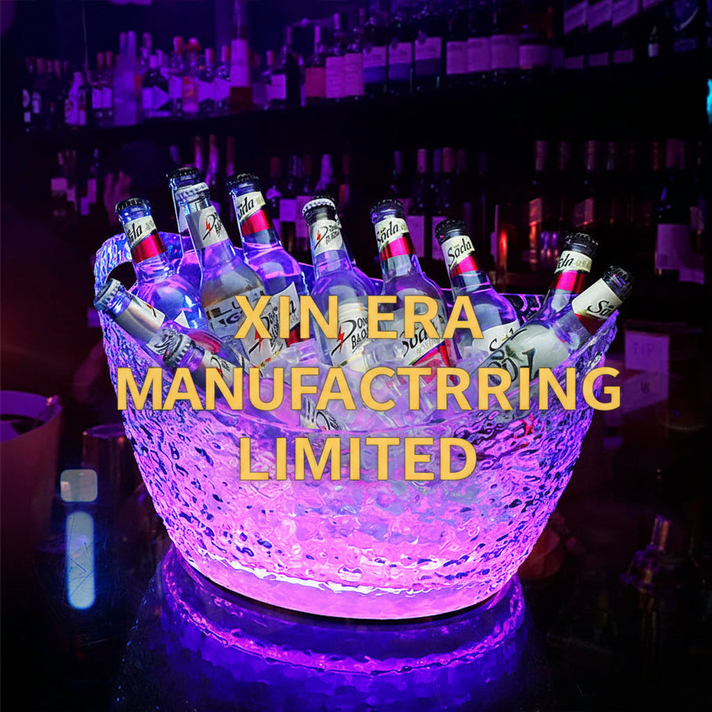 Xinera-Custom-Corona-Extra-LED-Ice-Bucket-Clear-Acrylic-Luminous-Wine-Champagne-Cooler-Nightclub-VIP-Service-Factory-Real-Shot