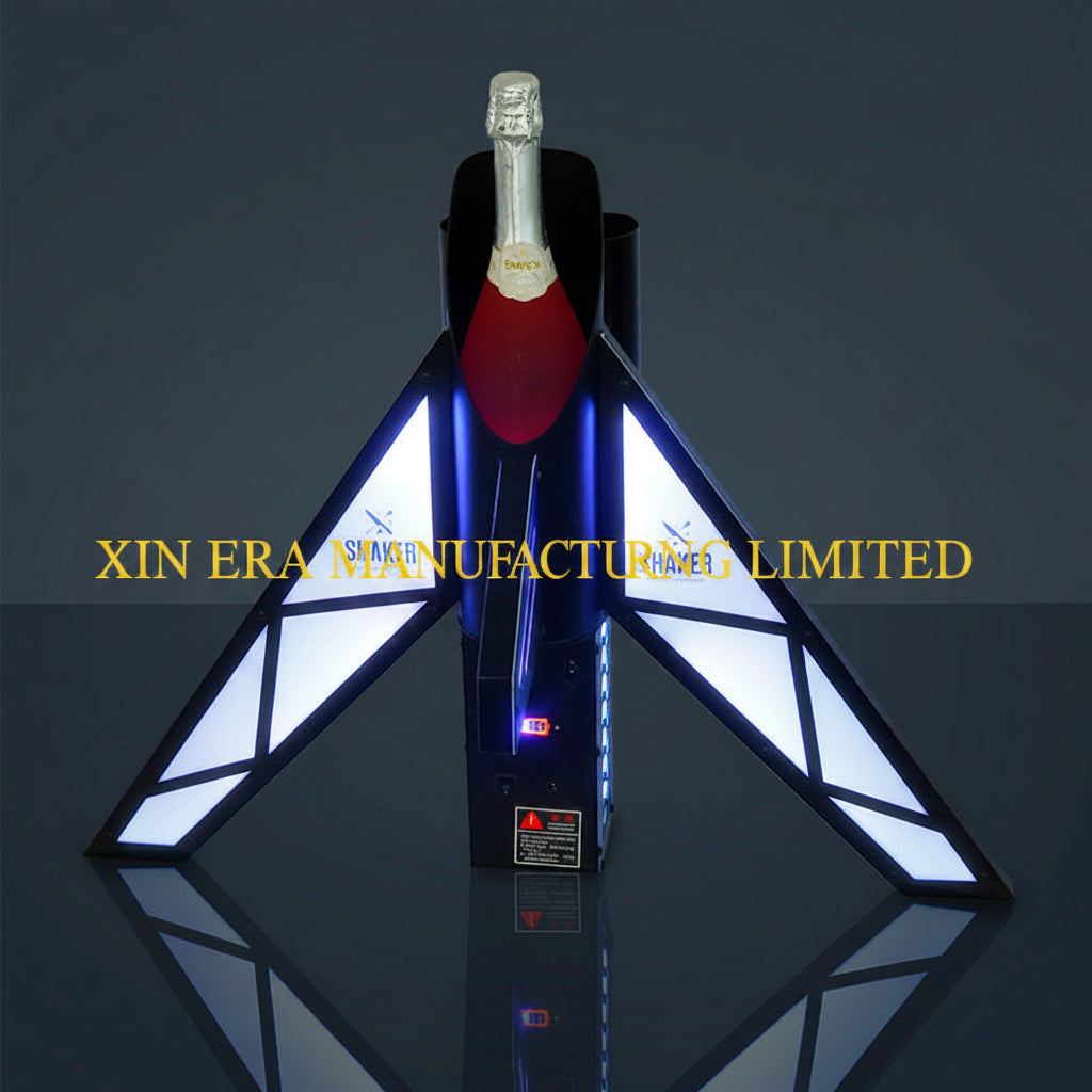 LED Rocket Bottle Presenter with Confetti Cannon | VIP Lounge Launcher Wholesale