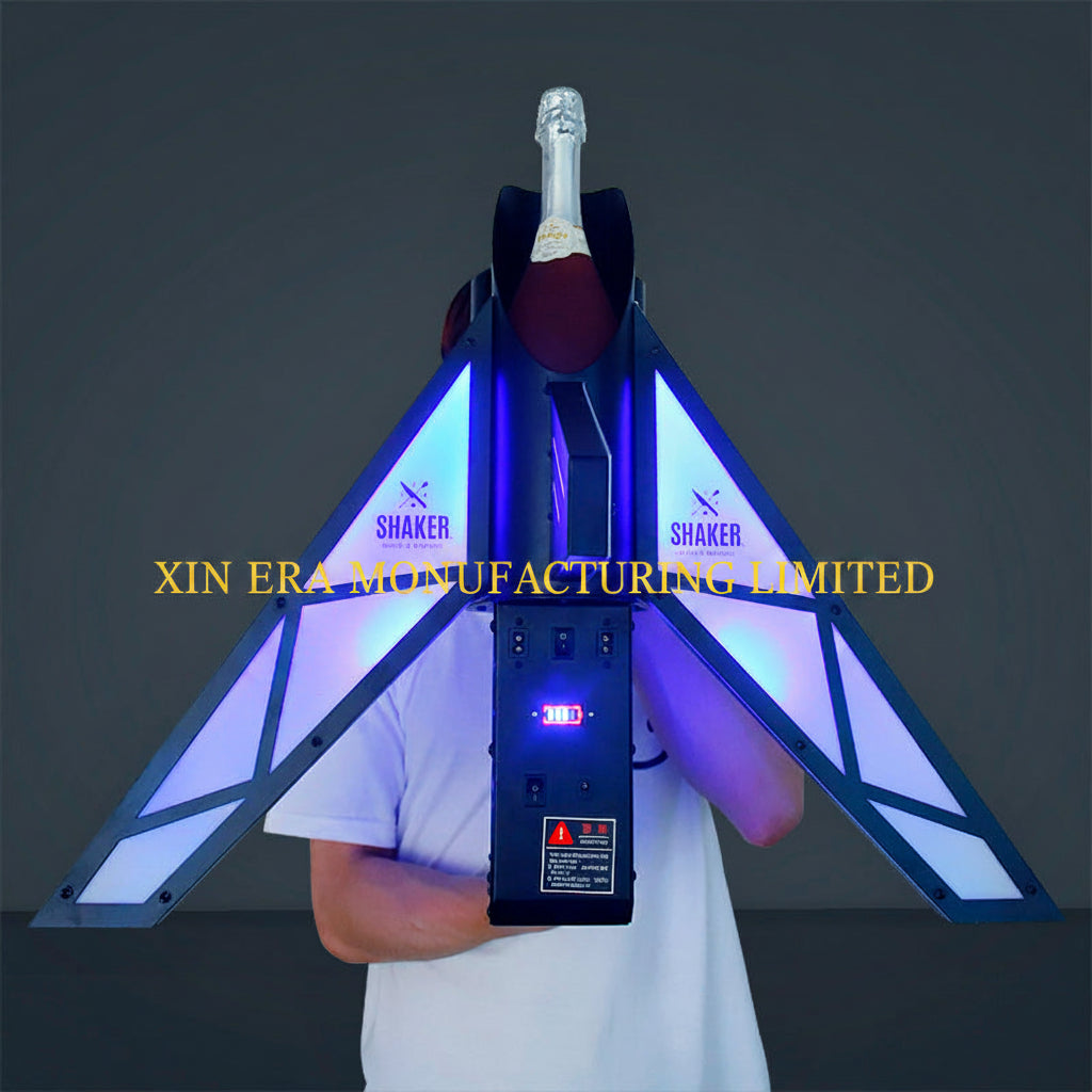 LED Rocket Bottle Presenter with Confetti Cannon | VIP Lounge Launcher Wholesale