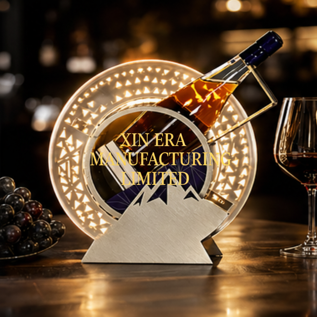 Xinera-Custom-Snow-Mountain-LED-Bottle-Glorifier-Slanted-Liquor-Display-Stand-Luminous-Acrylic-Wine-Rack-VIP-Service-Factory-Real-Shot
