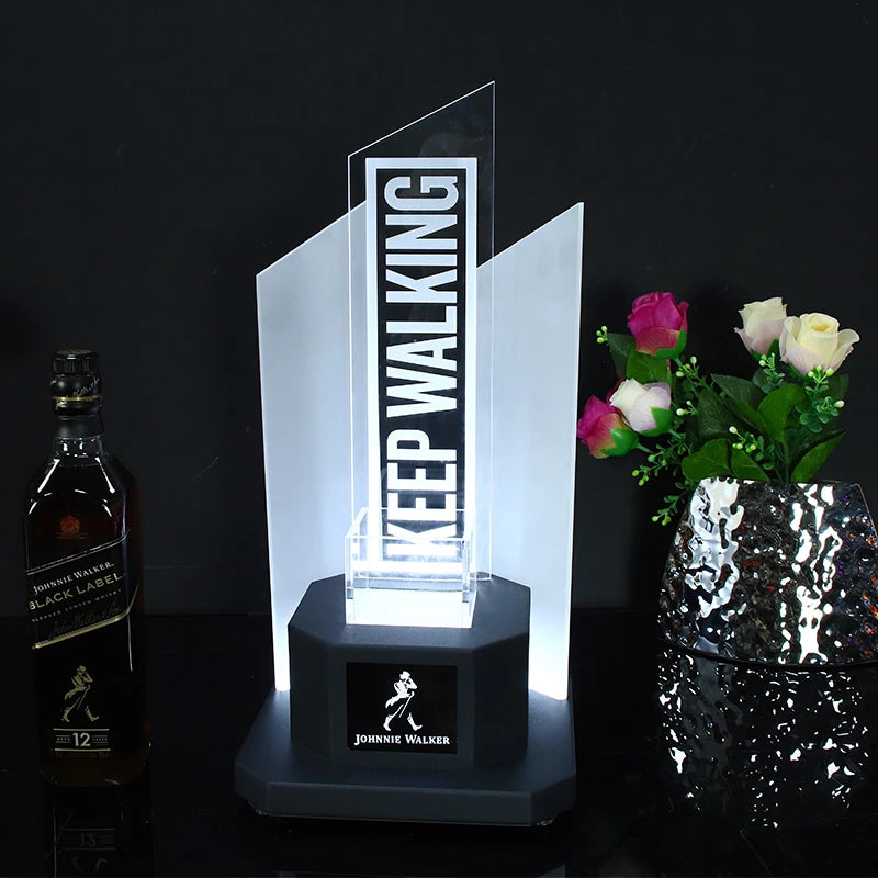 Xin Era Manufacturing Custom LED Whiskey Bottle Glorifier Video Demonstration