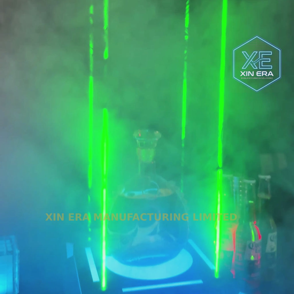 XIN ERA Custom LED VIP Bottle Presenter - Rechargeable Acrylic Glorifier for Nightclubs & Bars
