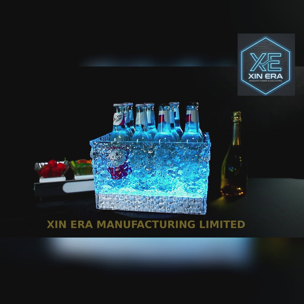 Xinera-Luxury-Crystal-Diamond-Texture-LED-Ice-Bucket-Large-Capacity-Luminous-Champagne-Wine-Beer-Chiller-Best-Selling-Bar-KTV-Factory-Real-Shot