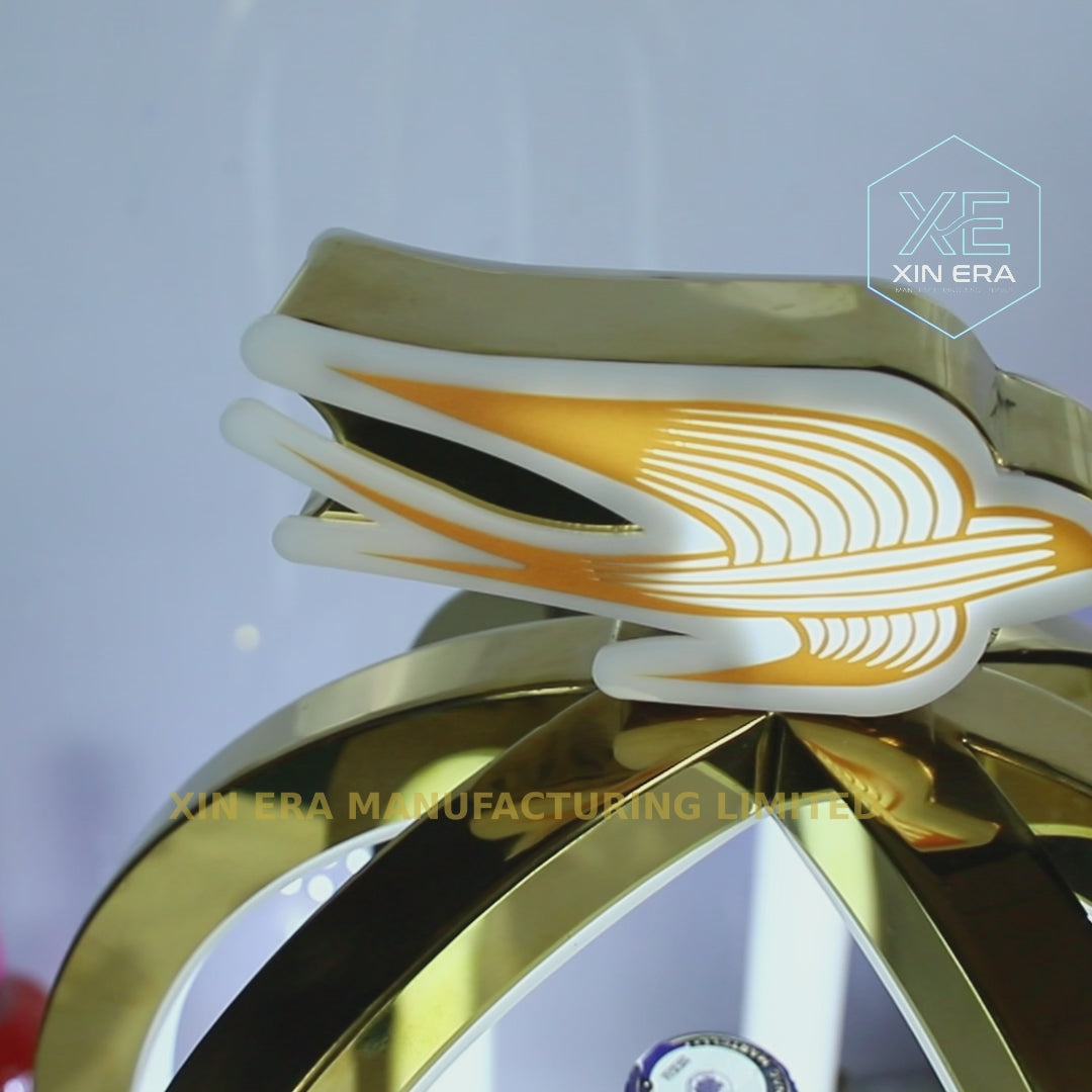 High-end bar furniture LED glorifier for cognac and brandy bottle promotion