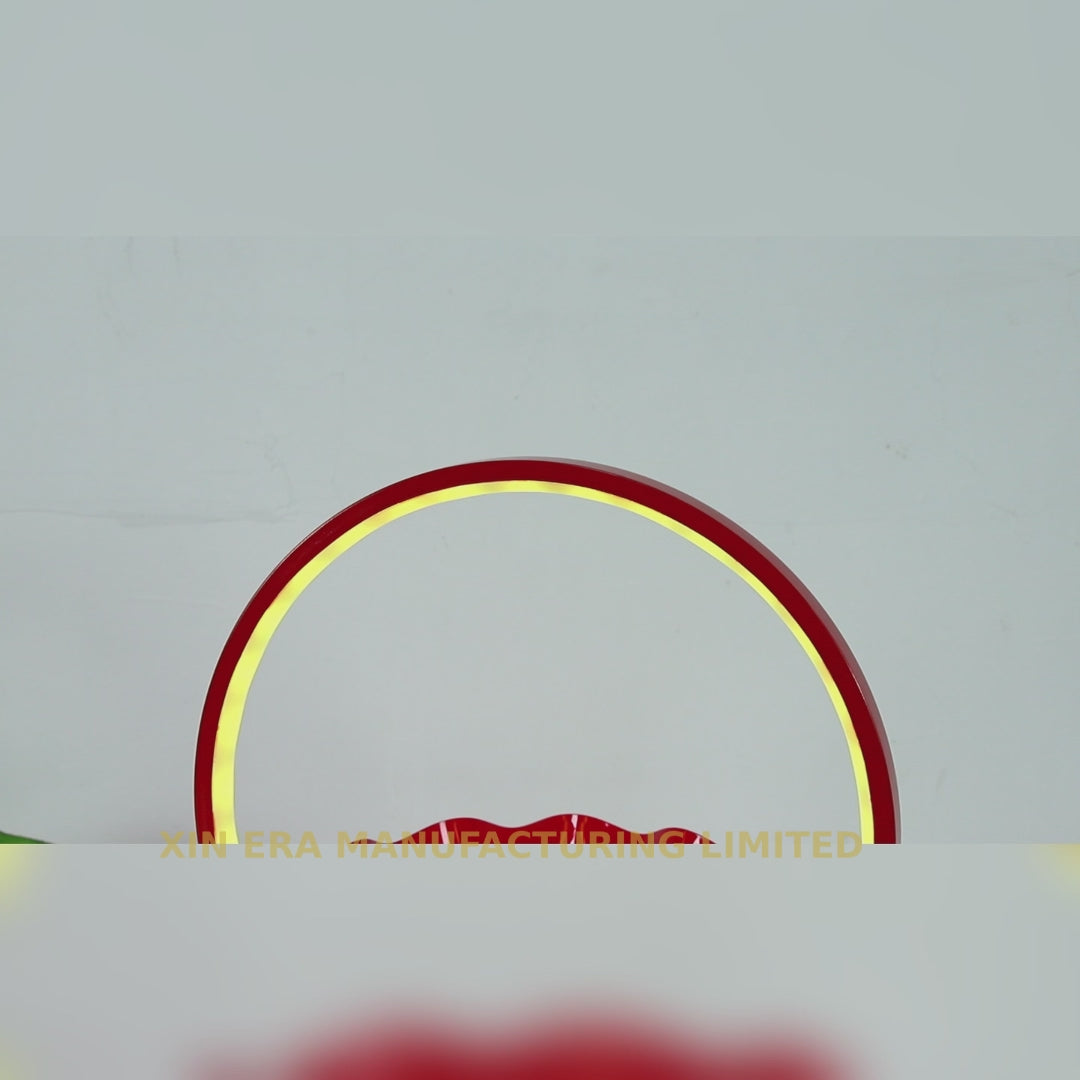 LED Lunar Halo Serving Tray - Custom Logo VIP Platter