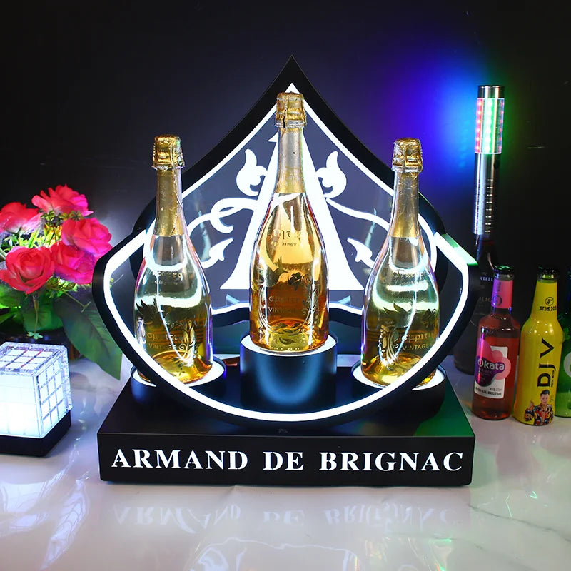Xin Era Manufacturing Custom 3-Bottle LED Glorifier Demonstration Video