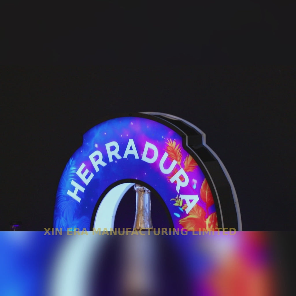 Xinera-Custom-LED-Horse-Shoe-Bottle-Presenter-Luminous-Liquor-Display-Base-VIP-Service-Factory-Real-Shot