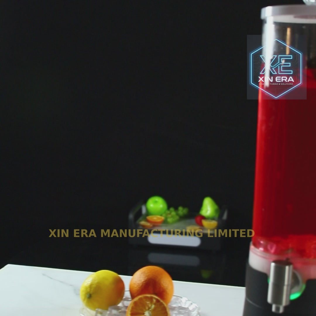 Xinera-XE-BT-032V3L-Luxury-3L-LED-Beer-Tower-Dynamic-V-Arrow-Base-Luminous-Juice-Cocktail-Dispenser-With-Tap-Nightclub-VIP-Table-Service-Factory-Real-Shot