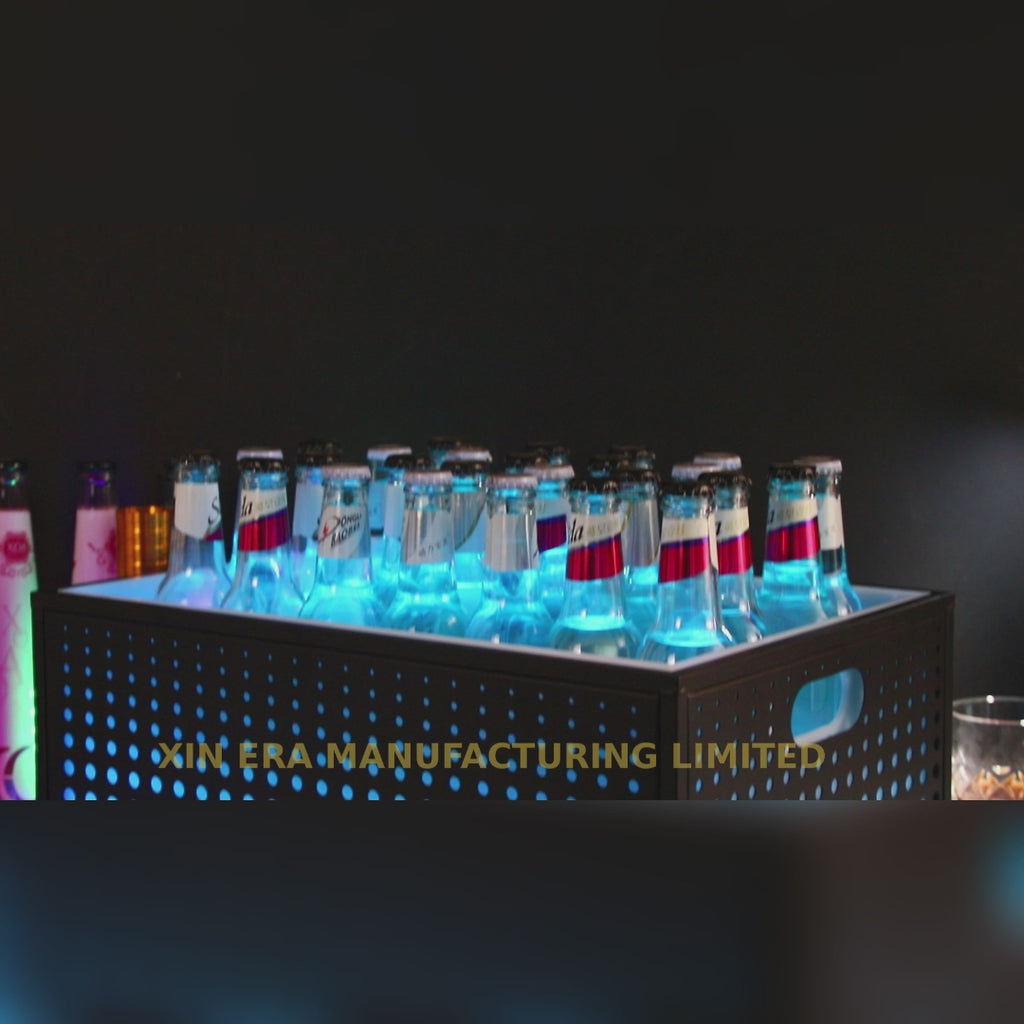 Xinera-RGB-Color-Changing-Dotted-LED-Ice-Bucket-Custom-Logo-Large-Capacity-Factory-Real-Shot