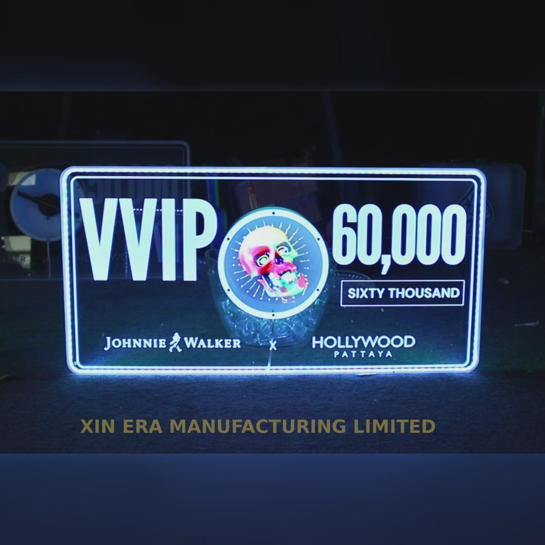 Xinera-Custom-Johnnie-Walker-Hollywood-Pattaya-LED-VVIP-60000-Signboard-Luminous-Lounge-Welcome-Presenter-Board-Nightclub-VIP-Service-Factory-Real-Shot