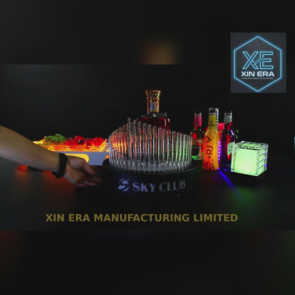 Xinera-Custom-SKY-CLUB-Logo-LED-Bottle-Glorifier-Multi-Tube-Staircase-Champagne-Display-Stand-Nightclub-VIP-Service-Factory-Real-Shot